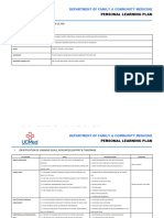 Personal Learning Plan 2nd Year