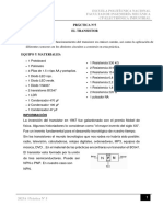 Práctica Nº5 El Transistor Objetivos