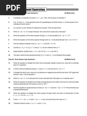 Straight Line Sheet (NVSIR)