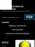 Neuroanatomia en Tomografía