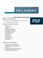 Ariba Course Contents - Feligrat