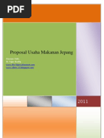 Download Proposal Makanan Jepang-The Fajars by Shodiq Thefajars SN70647821 doc pdf