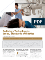 ASSIGNED READING Radiology Technologists Scope Standards and Ethics