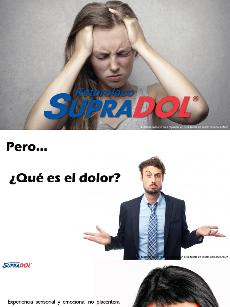 Capacitación sobre Supradol y su Uso | PDF | Analgésico | Droga anti ...