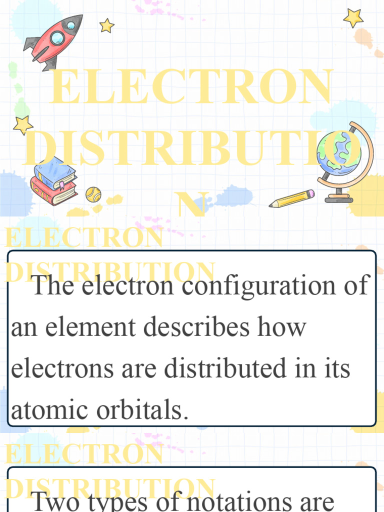 Electron Distribution | PDF