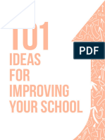 101 Ideas To Improving Your School