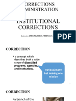 Institutional Corrections 