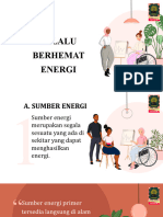 Selalu Berhemat Energi