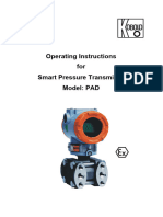 Differential Pressure Transmitter PAD Manual