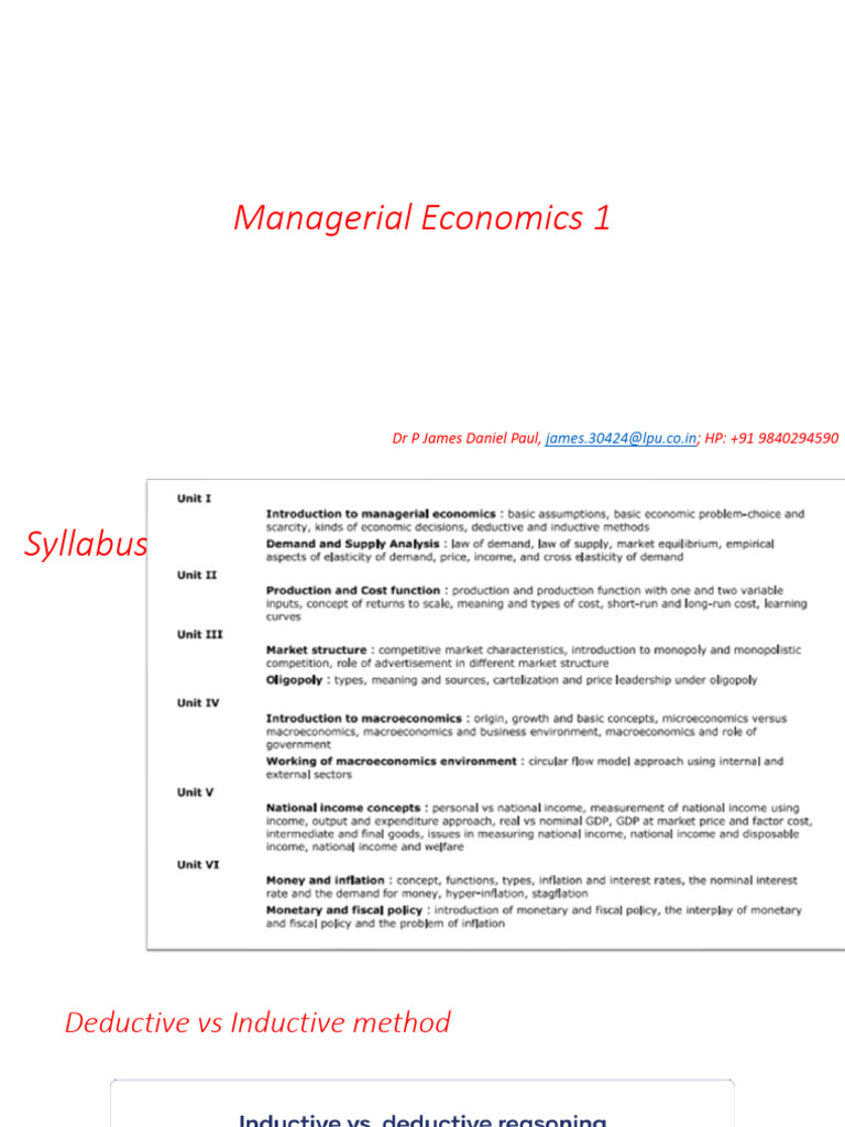 Managerial Economics Concepts and Applications | PDF | Demand | Market ...