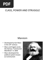 Class and Power