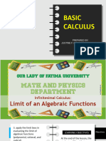 Limits Algebraic Functions