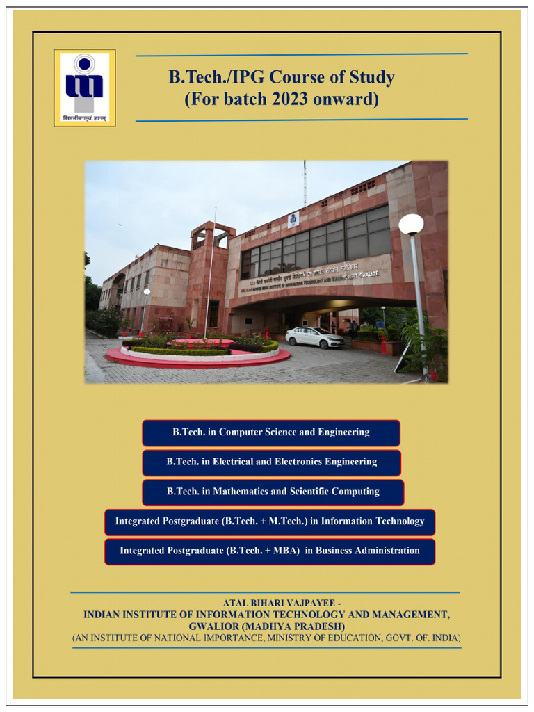 Course Structure for Engineering Programs | PDF | Engineering ...
