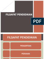 Materi Filsafat Pendidikan