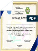 Certificate LISM 2023