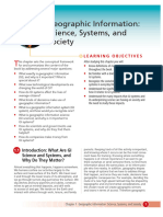 Geographic Information System Science CH 1