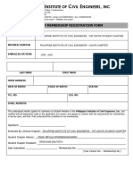 Student Membership Form