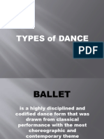 Types of Dance 