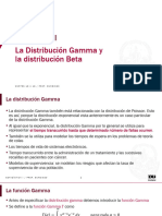 La Distribución Gamma y Beta