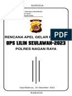 Ren Apel Gelar Pasukan Ops Lilin Seulawah-2023