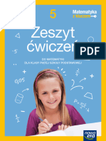 Zeszyt Cwiczen Matematyka Z Kluczem Klasa 5