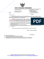 Surat Pengantar Bupati RKPD 2023