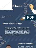 Aspect of Gene Therapy (Group V)