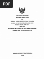 Download Petunjuk Pelaksanaan Jabatan Fungsional Dokter Dan Angka Kreditnya by Jumatil Fajar SN70650090 doc pdf