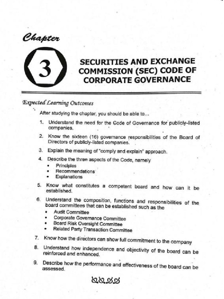 National Code Of Corporate Governance Pdf