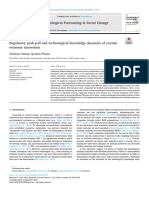 Regulatory Push-Pull and Technological Knowledge Dynamics of Circular