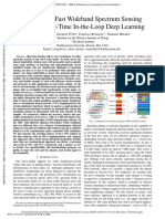 DeepSense Fast Wideband Spectrum Sensing Through Real-Time In-the-Loop Deep Learning