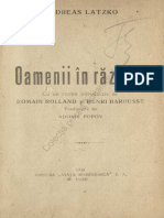 Oamenii in Razboi