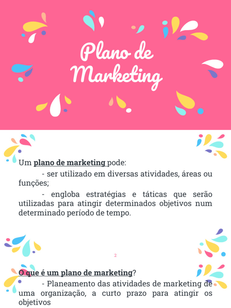 Plano de Marketing | PDF | Marketing | Publicidade