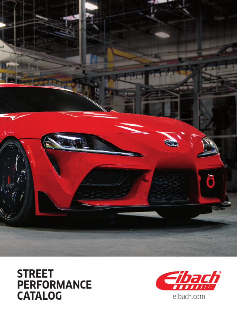 Eibach Street Catalog | PDF | Automotive Technologies | Motor Vehicle
