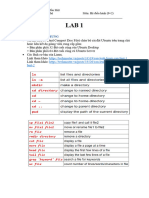 Lab01 LinuxOverview