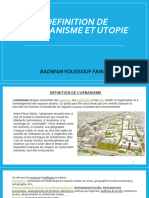 Définition de L'urbanisme Et Utopie