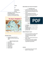 Plate Tectonic Theory