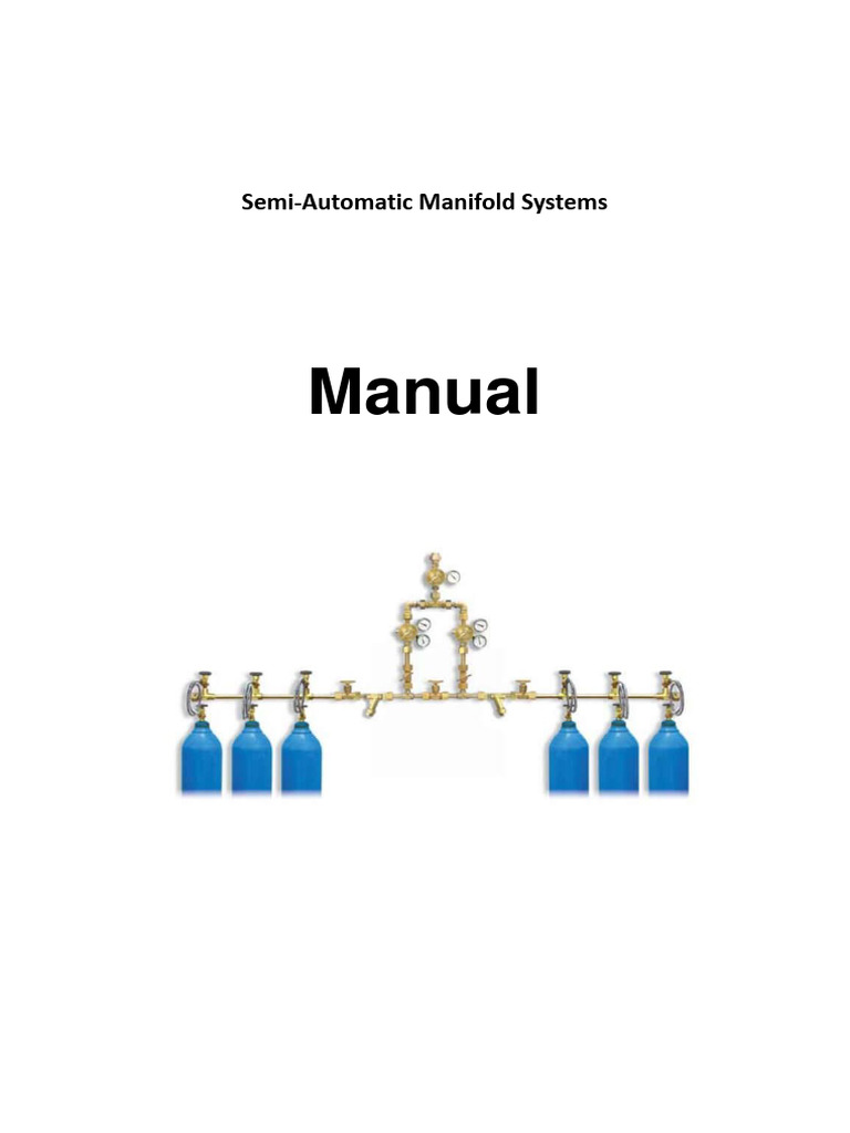 AmcareMed Semi-Automatic Manifold System | PDF | Valve | Pipe (Fluid ...