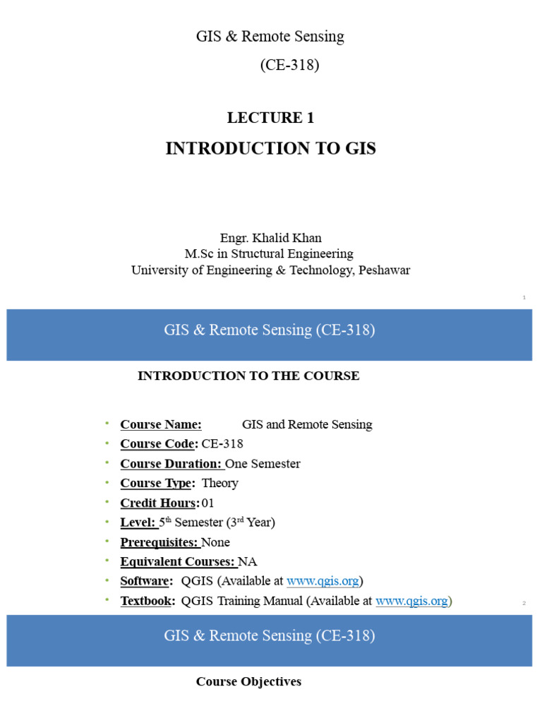 Lecture 01 | PDF