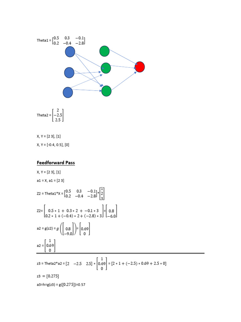 Neural Network Backpropagation | PDF