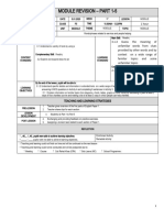 Module Revision - Part 1-5: - 40 - / - 40 - Pupils Were Able To Achieve Learning Objectives