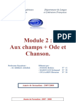Projets Pédagogiques Aux Champs Du Module 2