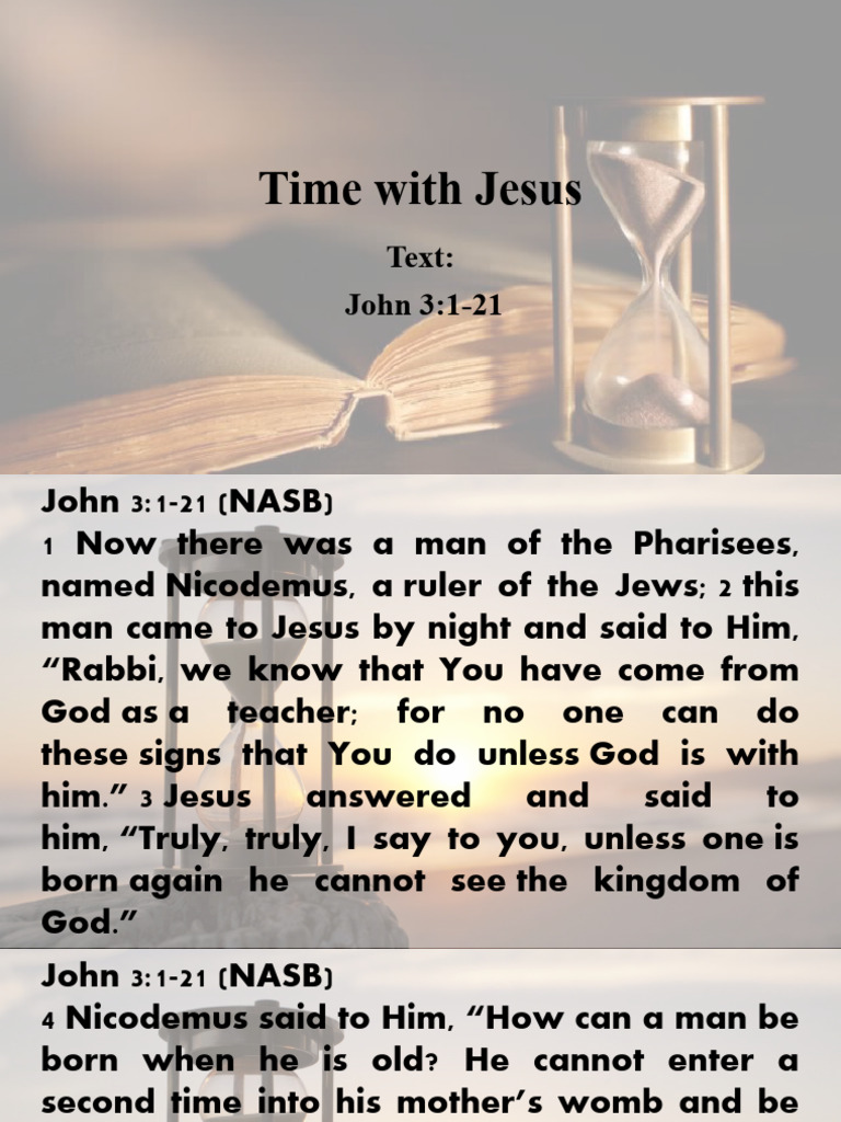 Time With Jesus | PDF