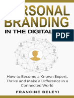 Personal Branding in The Digital Age Book - 2017