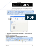 NBN-normen WORD 2013 Einde 5de Jaar
