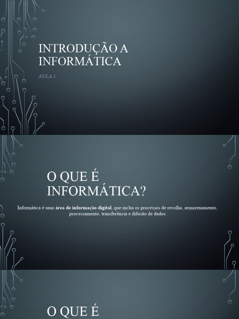 Introdução A Informática | PDF