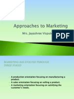 Approaches To Marketing