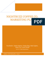 Marketing Plan Sample - Nightbuzz