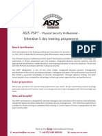 ASIS PSP Intensive 5