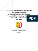 Ergaenzung Musteraufgabe Mathematik SH 2013